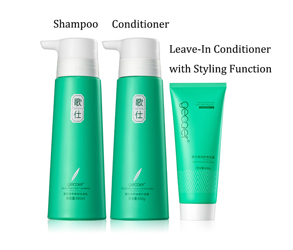 500ml Tea Extract Shampoo And Conditioner Revitalizing For All Hair Types Customizable