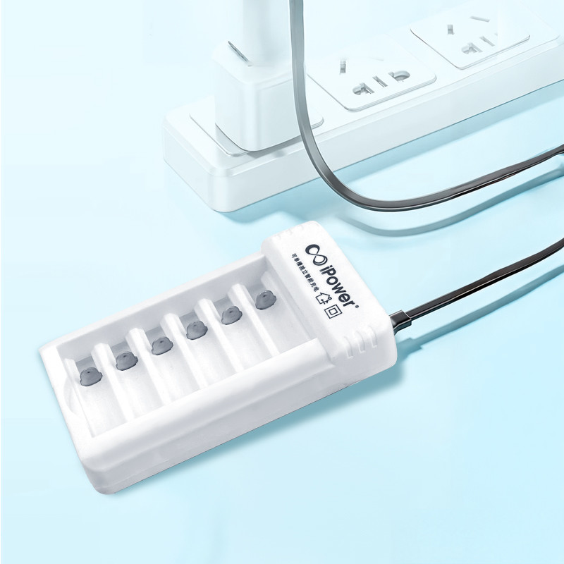 6 slots AAA AA Cell Rechargeable Battery Charger 1.2v Nimh battery charger