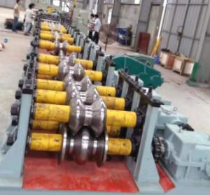 China ISO9001 350H Beam Highway Barrier Roll Forming Machine wholesale