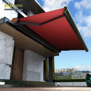 China Manual retractable pergola, household electric pergola, outdoor awning wholesale