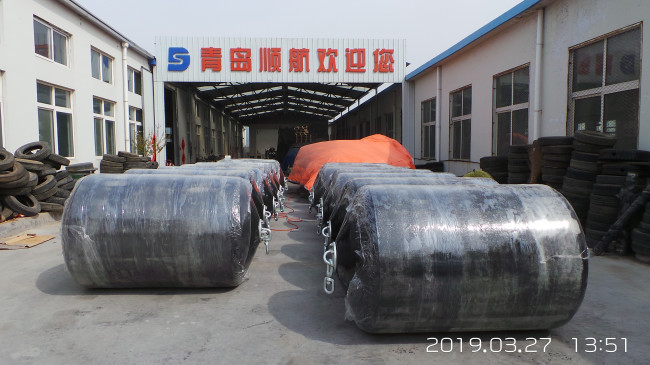 Customized Solid Foam Filled Fender For Dock And Port Protection