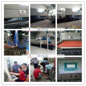 China Combined Flat &amp; Bend Glass Toughening machine / GlassTempering Furnace wholesale