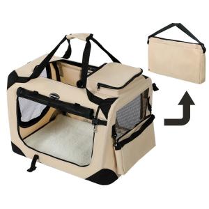 China Canvas Songmics Pet Carrier Portable Assembled Easily Simple Construction wholesale