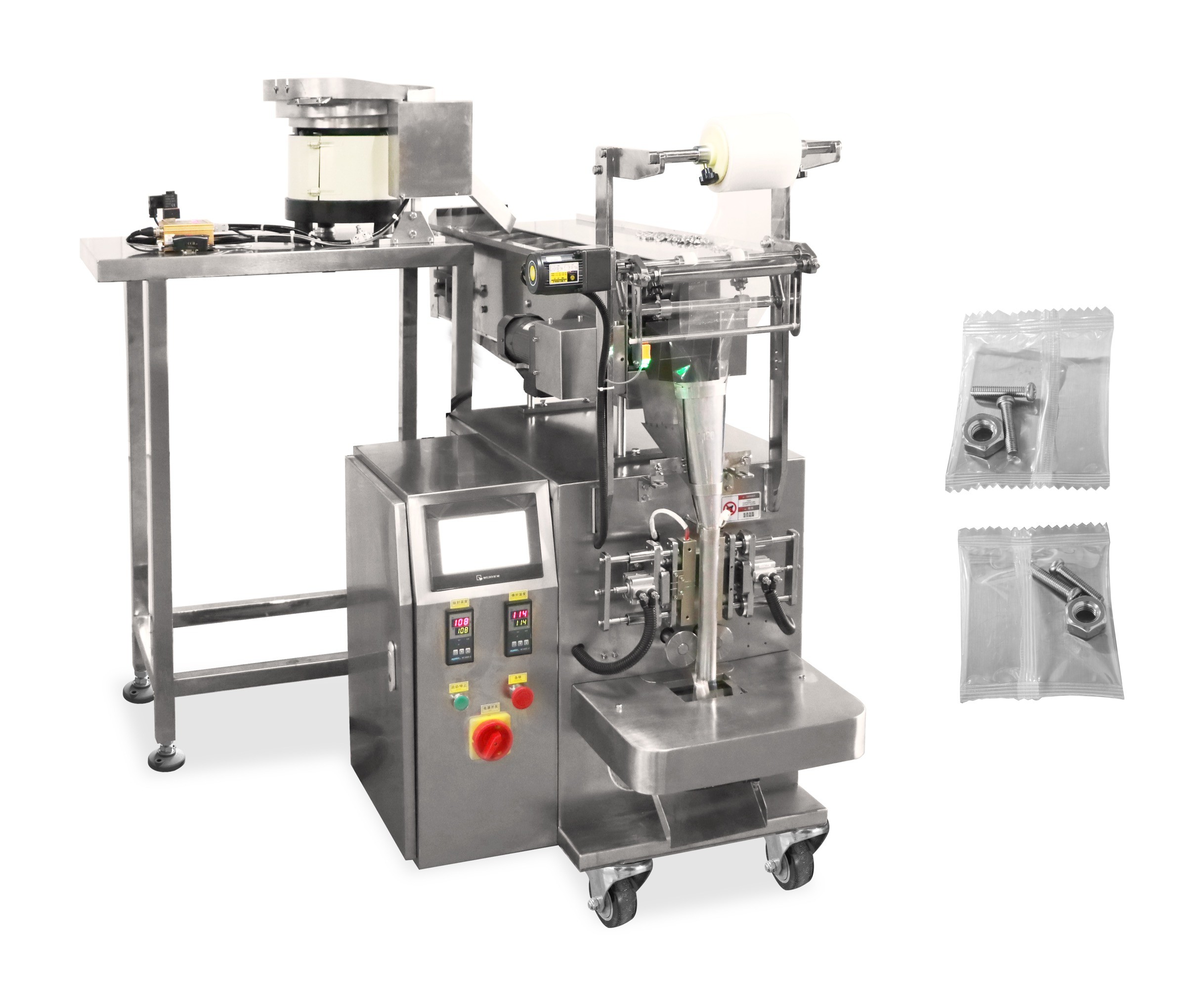 Automatic Screw Fastener Hardware Fittings Counting and Bagging Screw Packing Machine