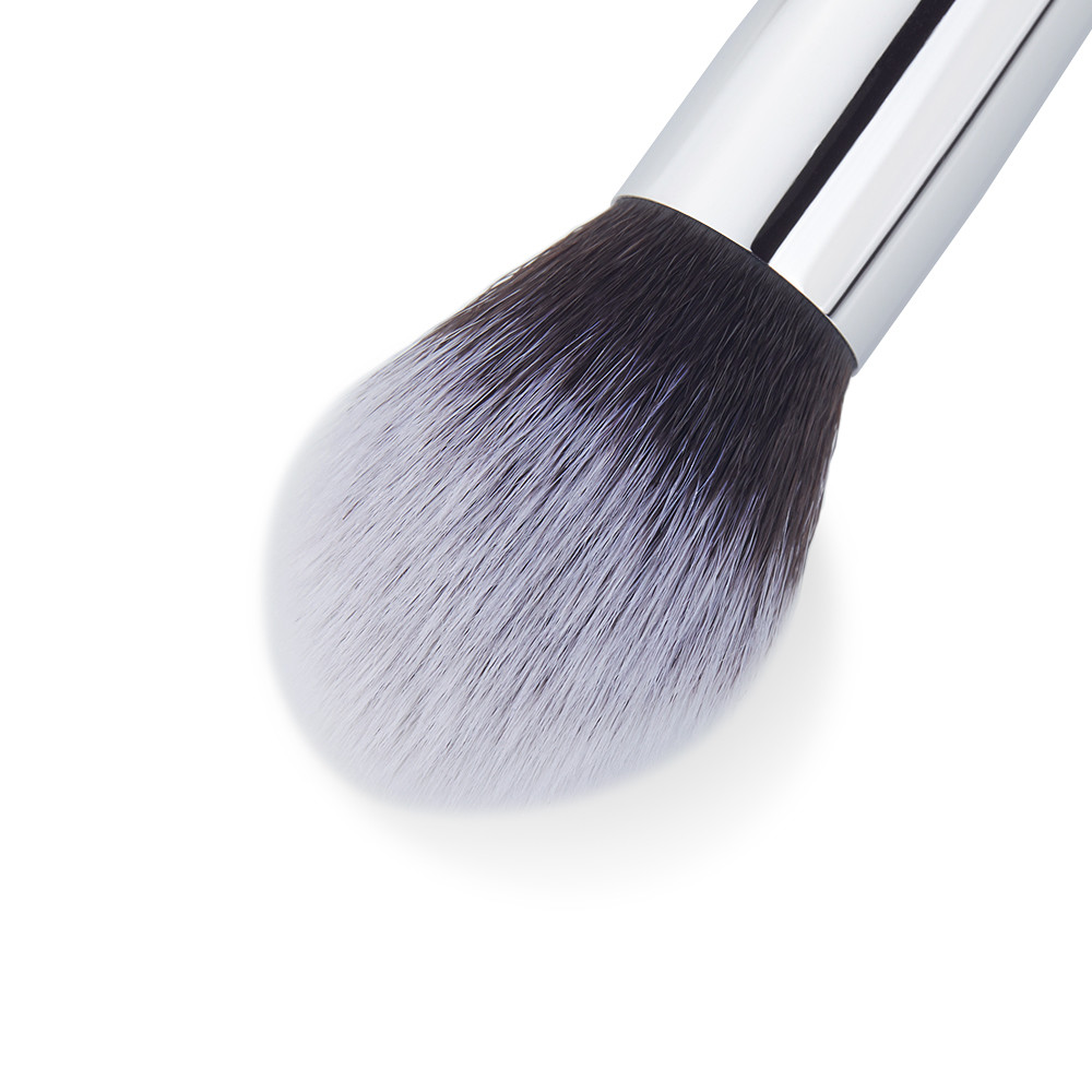 Metal Texture Individual Makeup Brushes Stippling Concealer Blending Brush