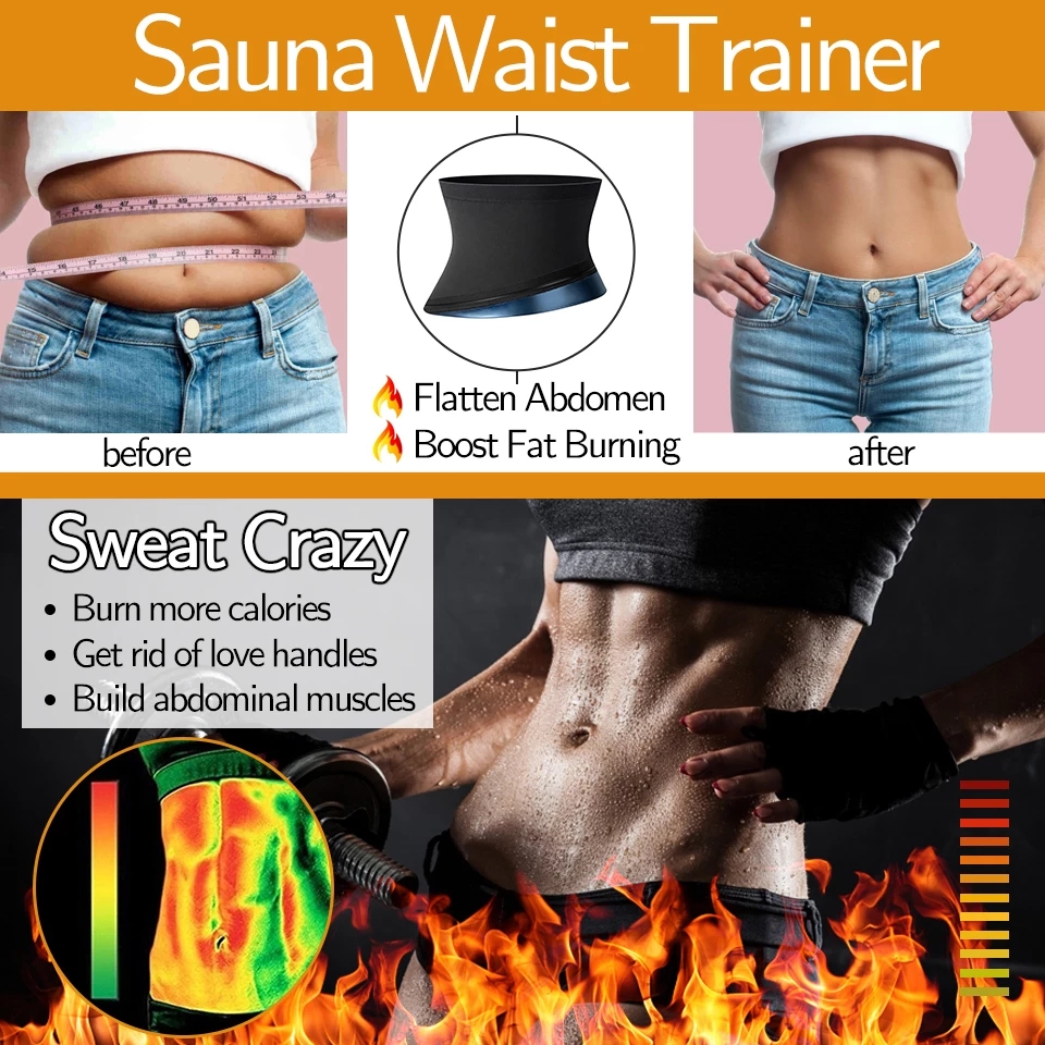 Size Type Regular Waist Trainer Women's Workout Girdle with HEXIN Breathable Neoprene