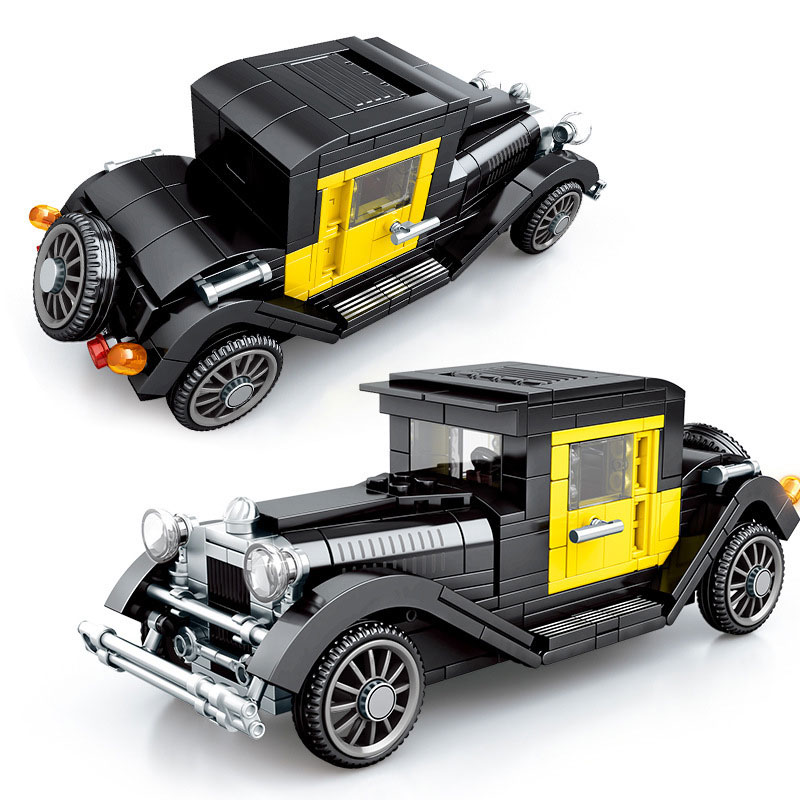 Vintage Car Simulation Model Building Kit for Kids and Girls Other Educational Toys