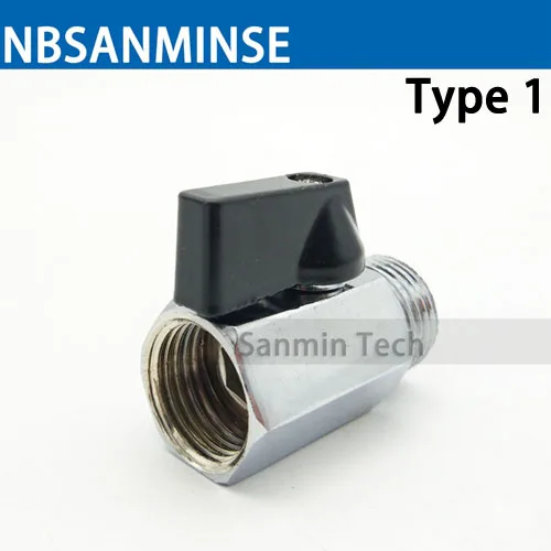 Ball Valve Air Compressor Parts G 1/2 G 1/8 1PC High Quality NBSANMINSE