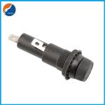6x30mm 15A 250V AC Bayonet Panel Mount Glass Tube Fuse Holder