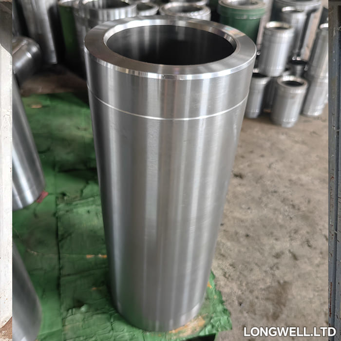 Triplex Mud Pump Liner Bimetal Steel Integral Forging Mud Pump Components