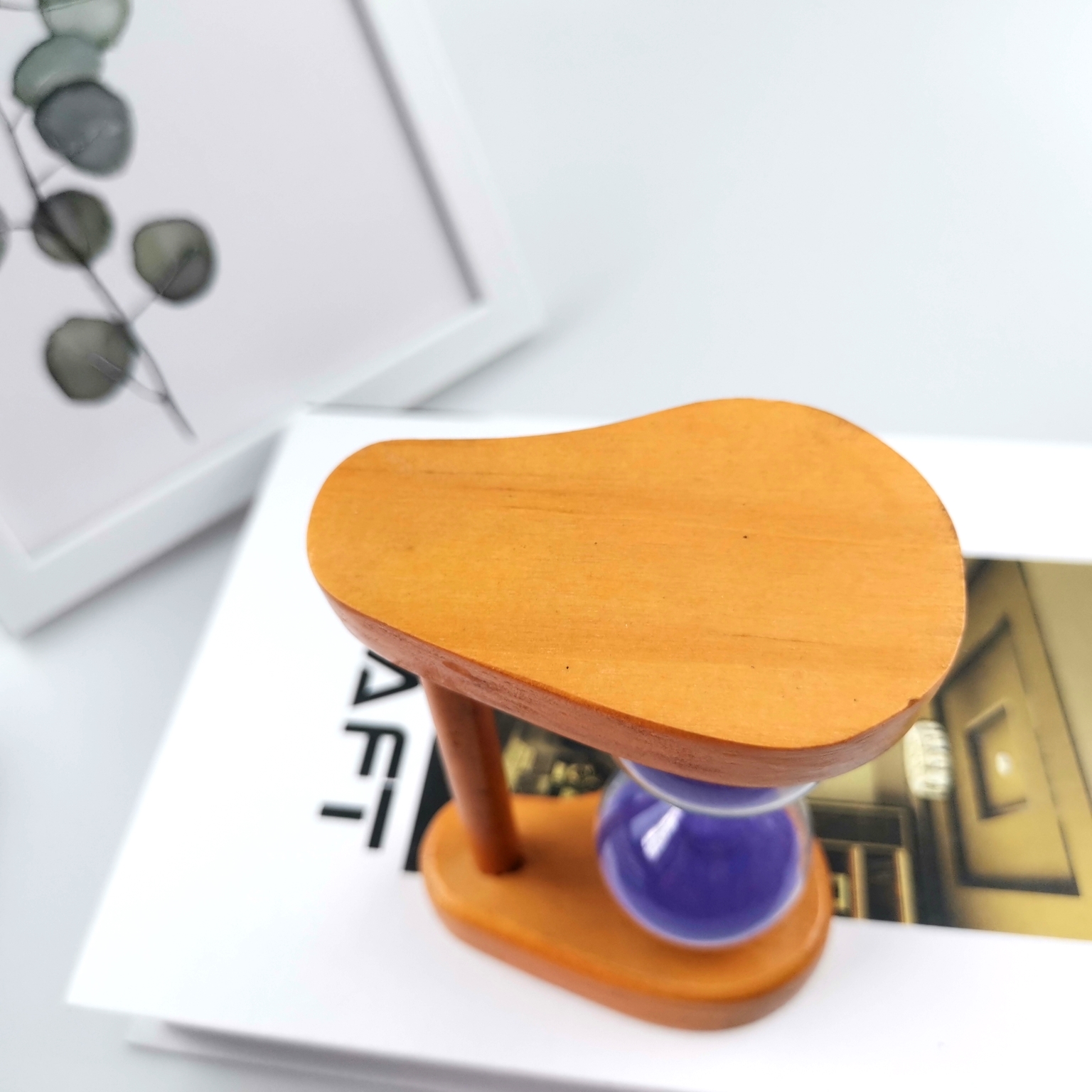 Wholesale Promotional Wooden Sand Timer Hourglass For Kids