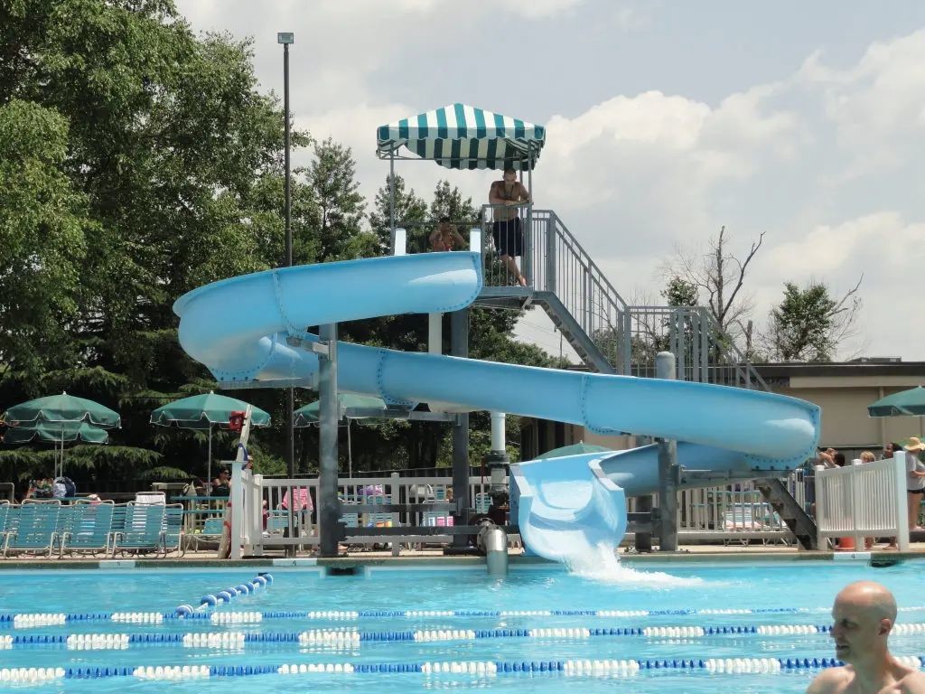 Outdoor Amusement Park Kids Swimming Pool Spiral Fiberglass Water Slide