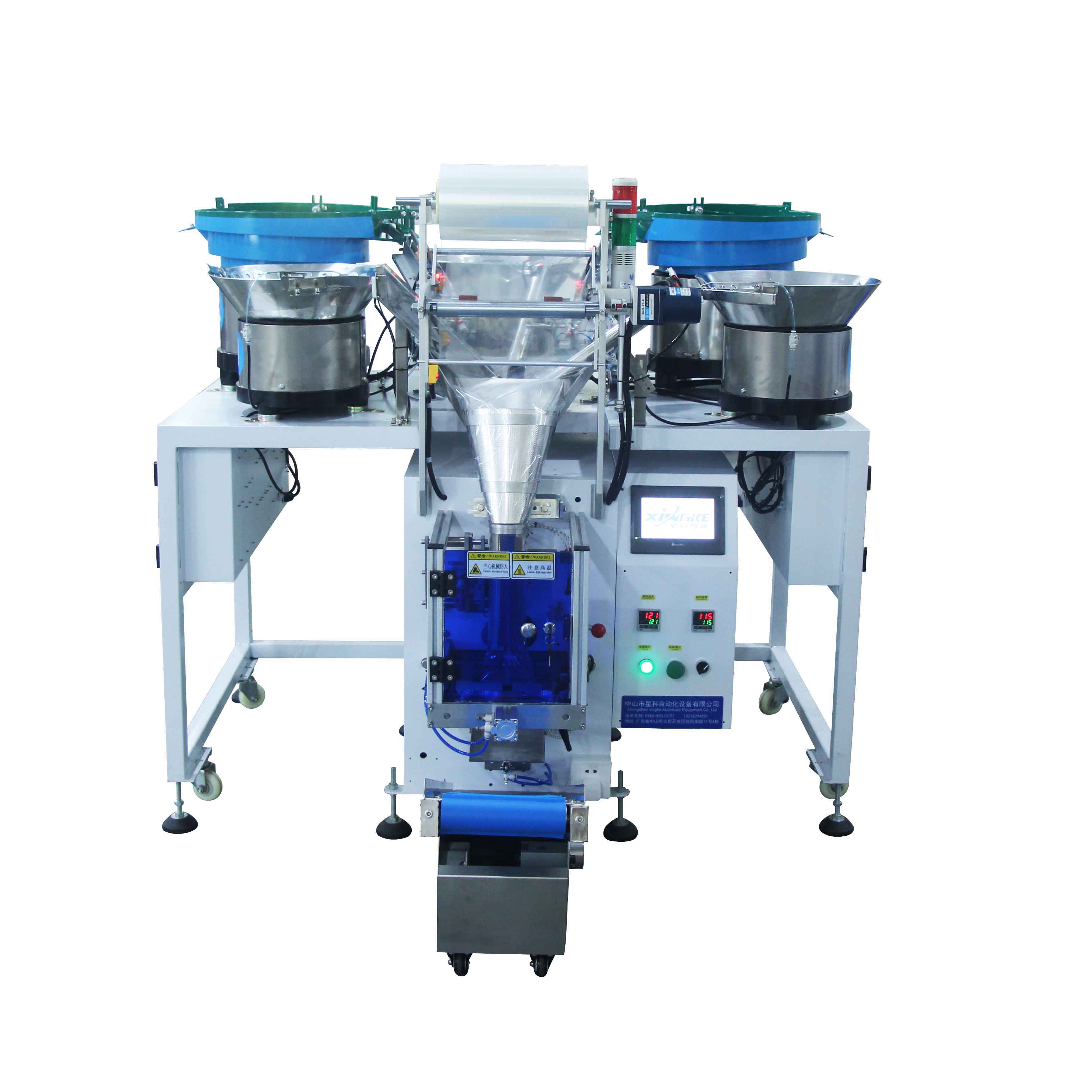 Fastener Screw Automatic Counting And Packing Machine For O Ring Bolts Nails Washers Bolts