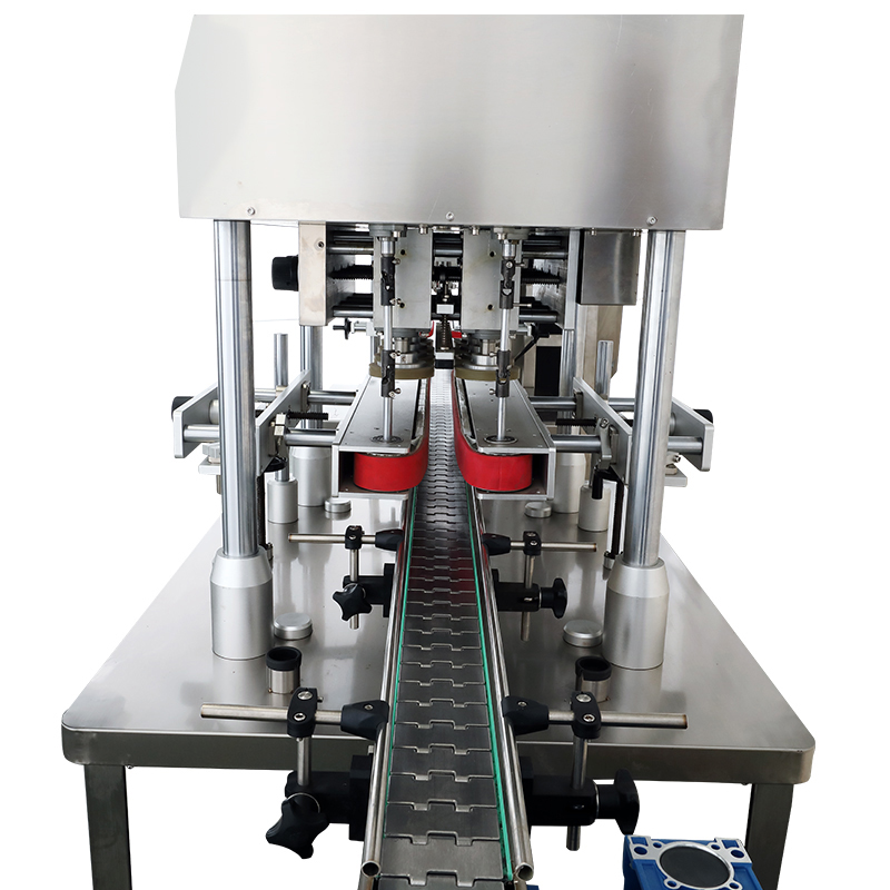 PLC Core Components 2.5KW Simple Automatic Linear Capping Machine for Your Benefit