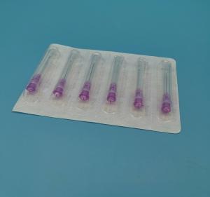 China 2.4mm 13G Disposable Syringe Needles Purple Sterile Disposable Needles wholesale