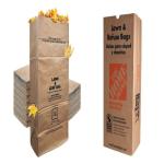 Recyclable Eco Friendly Lawn Paper Bags For Garden Collecting