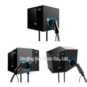 China 22KW 32A WIFI 4G RFID Electric Car Wallbox Charger Type 2 Cable wholesale