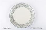 Round Shape Porcelain Dinner Plates 11" Large Pad Painted For Restaurant / Home