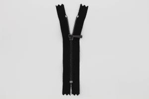 China Fashion Women Euro Teeth Purse Zippers 2# / 5# 30cm Black Tape For Leather wholesale