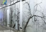 Bathroom Shower Silk Screen Printing Glass UV Blocking EN12150