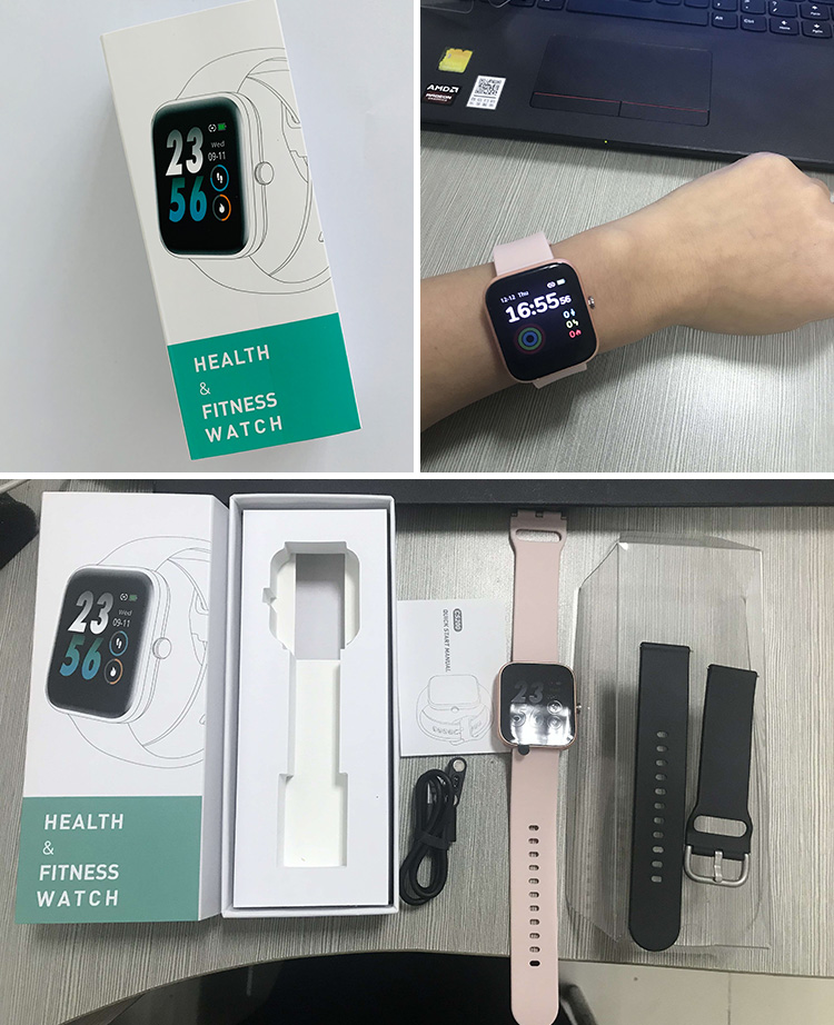 Touch Screen 240*240 Thickness 8.5mm Waterproof Sport Smart Watch