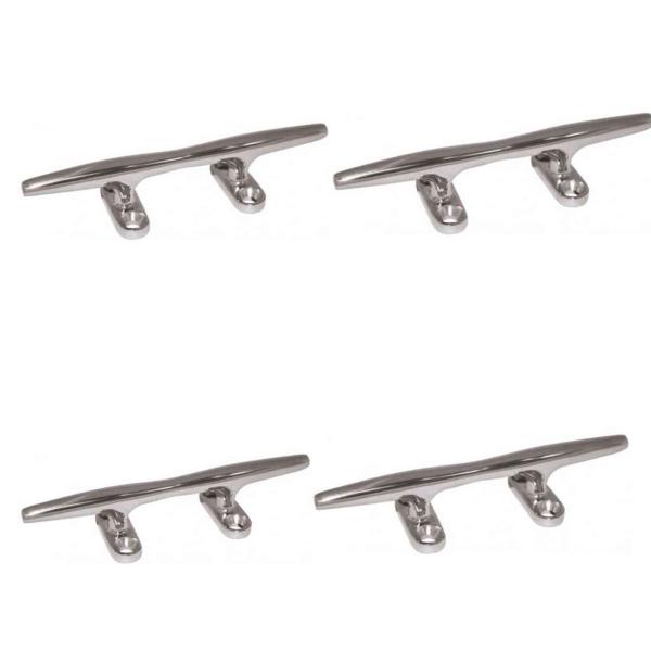 Marine Hardware Stainless Steel Precision Casting Deck Cleat Mooring Cleat / Boat Deck