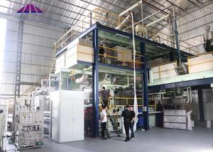 China PP Spunbond Meltblown Nonwoven Fabric Making Machine Cloth Production line Equipment CE Certified wholesale