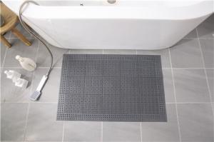 China Antibacterial Non Slip PVC Bath Mat 360g For Bathroom Bathtub wholesale