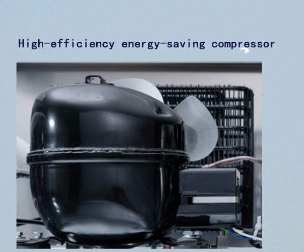 Wear Proof Double Door Undercounter Freezer Thermal Insulation Eco Friendly