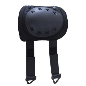 China Universal Body Protection Black Elbow and Knee Guards with Flexibility in Black wholesale