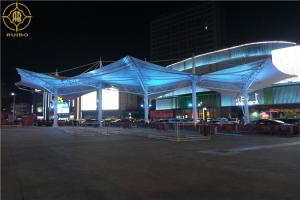 China Outsize Tensile Membrane Canopy Customized Size Awning On Shopping Mall wholesale