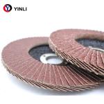 120 grit 150x22mm Aluminum Flap Disc T27 For Metal polishing