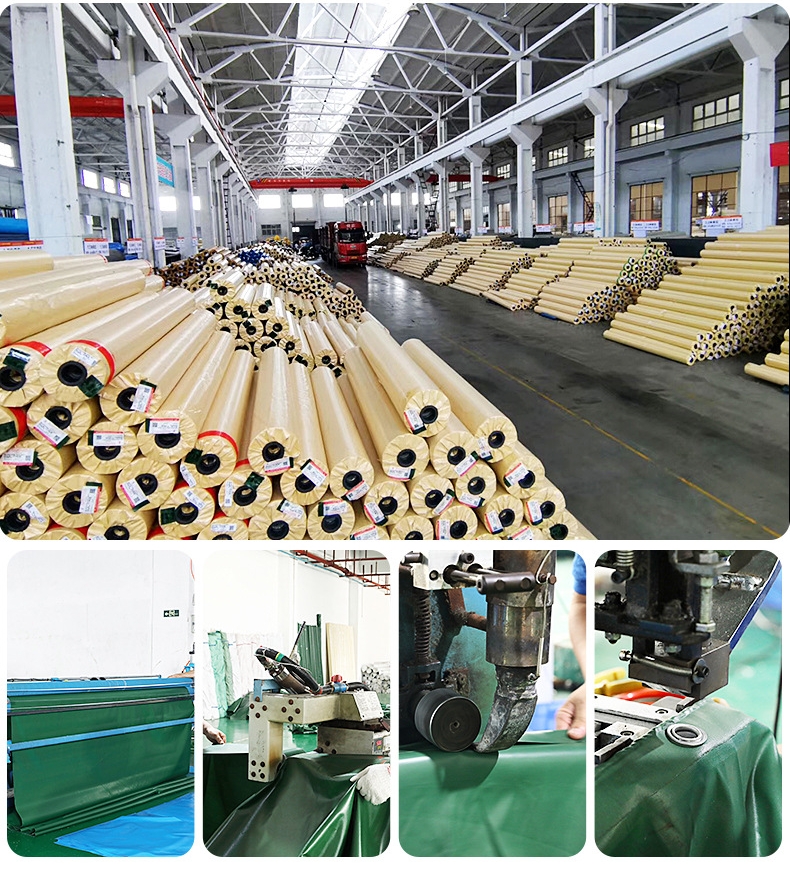 Coated Super Heavy Duty PVC CANVAS Tarpaulin Vinyl Tarps with Logo Printing Capability