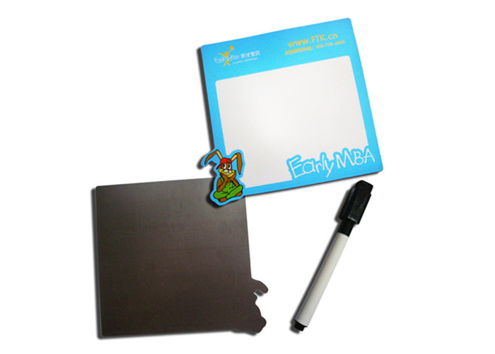 Refrigerator Magnetic 3'' X 5'' Dry Erase Memo Board Custom Artwork Magnetic Writing Board