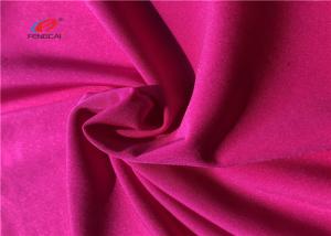 China Plain Dyed 50D Stretch Polyester Spandex Fabric Warp Knitted wholesale