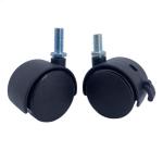 Furniture Nylon Universal 40mm Office Chair Caster Wheels Heavy Duty