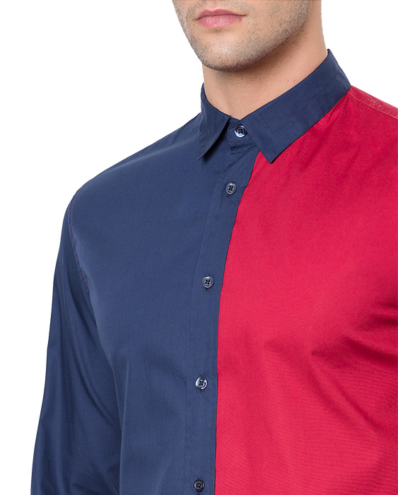 European Style Custom Cotton Men's Dress Shirt Long Sleeve,2019 Business Casual Splice Man Shirt for Men