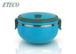 Reusable Stainless Steel Lunch Containers , Trips Round Bento Lunch Box