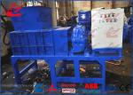 High Strength Scrap Metal Shredder Machine 22kW Motor WANSHIDA