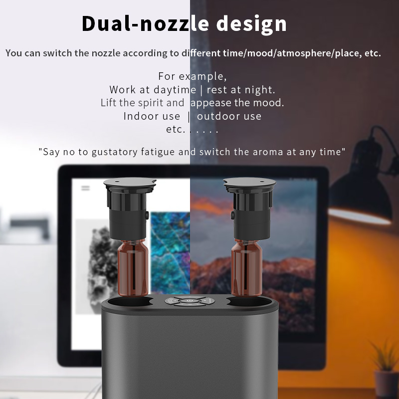 HOMEFISH Pure Waterless Aroma Diffuser Air Humidifier OEM ODM