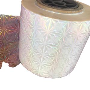 China Durable Moisture Proof Holographic BOPP Film 15 Micron 17 Micron 18 Micron 20 Micron wholesale