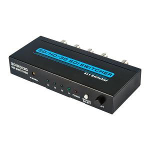 China 3G 1920x1080 3Gbps 4 X 1 SDI Signal Switcher wholesale