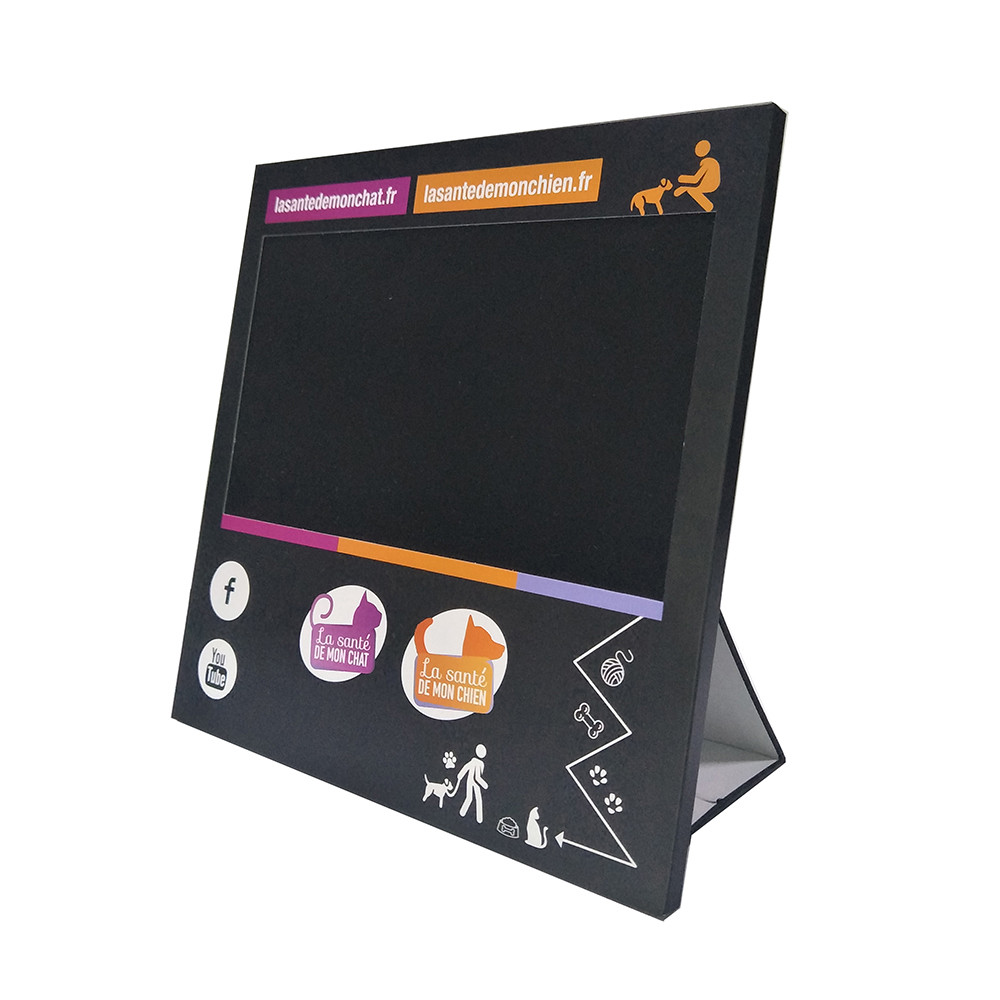 Retail store 10 inch point of sale motion sensor lcd video screen