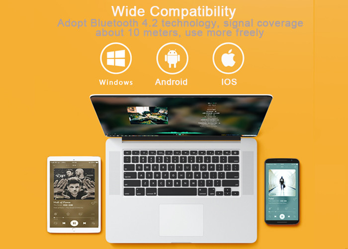 Outdoor 2*3W Deep Bass Bluetooth Speaker 200g Portable Wireless Mp3 Player With Phone Holder