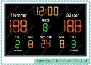 China Electronic Scoreboards For Floorball / Basketball / Volleyball / Handball wholesale