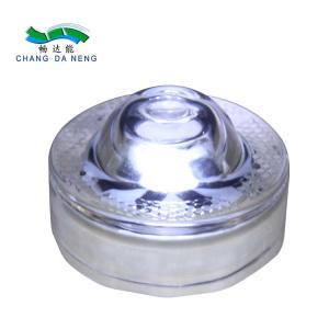 China Tempered solar road studs glass PI68 led road mark driveway warningr road wholesale