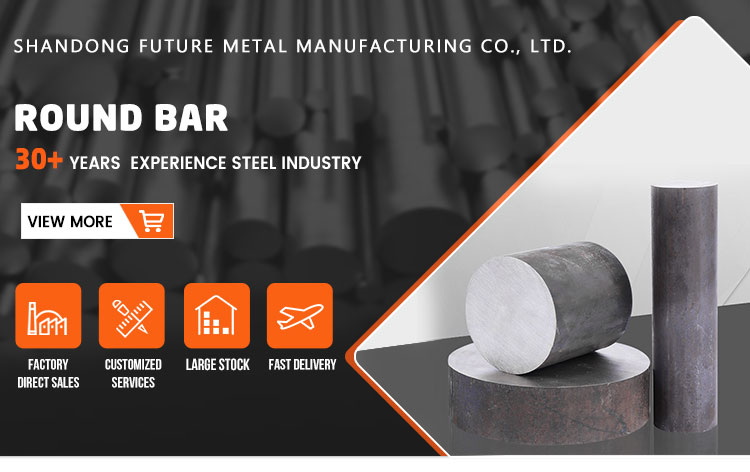 Special Free Cutting Steel Round Bar ASTM1022 Stainless Steel 201 202 304 304L 316 316L