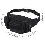Outdoor Tactical Combination Pocket Waterproof Military Fanny Packs 40 Cm X 19
