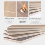 Hotel Decoration Modern Bamboo Charcoal Wood Veneer Paneling 5mm 8mm