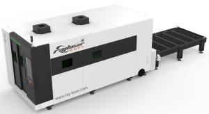 China Enclosed Fiber Laser Cutting Machine with 6kw Laser source wholesale